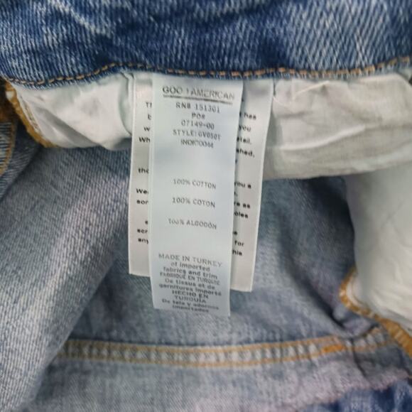 J820 NWT $140 Good American Good Vintage Size 15 Waist 36 - Picture 6 of 9